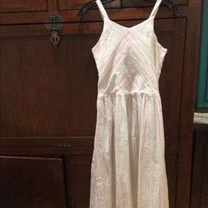 Crazy 8 girls cotton lined dress xl14